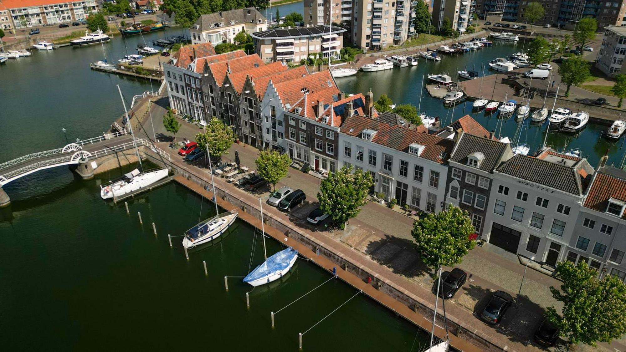 Huis Delfshaven Middelburg Bagian luar foto